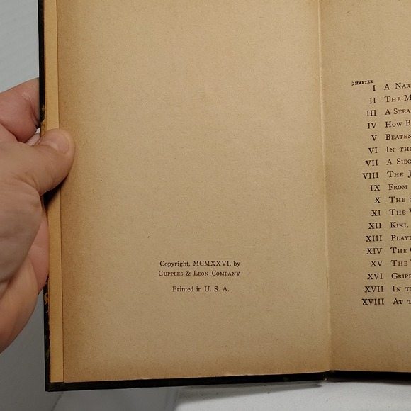 Bomba the‎ Jungle Boy Book Roy Rockwood Clover Books Vintage Adventure - Picture 12 of 12